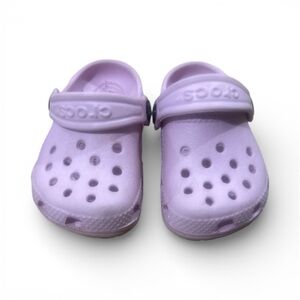 Crocs Classic Clogs Girls 3 Pink Arch Support Back Strap Sandal Comfort